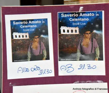 SAVERIO AMATO IN: "TRIBUTO A CELENTANO"