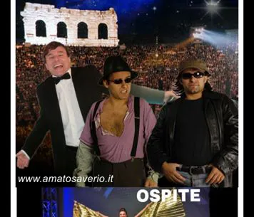 SAVERIO AMATO IN: "MORANDI-CELENTANO-VASCO - SHOW LIVE "