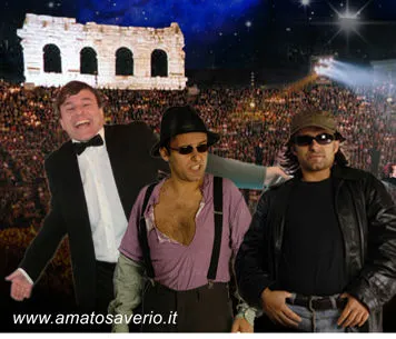 SAVERIO AMATO IN: "MORANDI-CELENTANO-VASCO - SHOW LIVE "