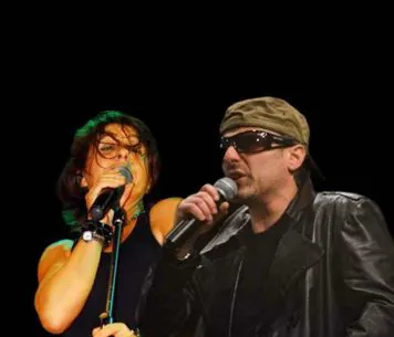 SAVERIO AMATO E SONIA IN: "TRIBUTO A VASCO ROSSI E GIANNA NANNINI"